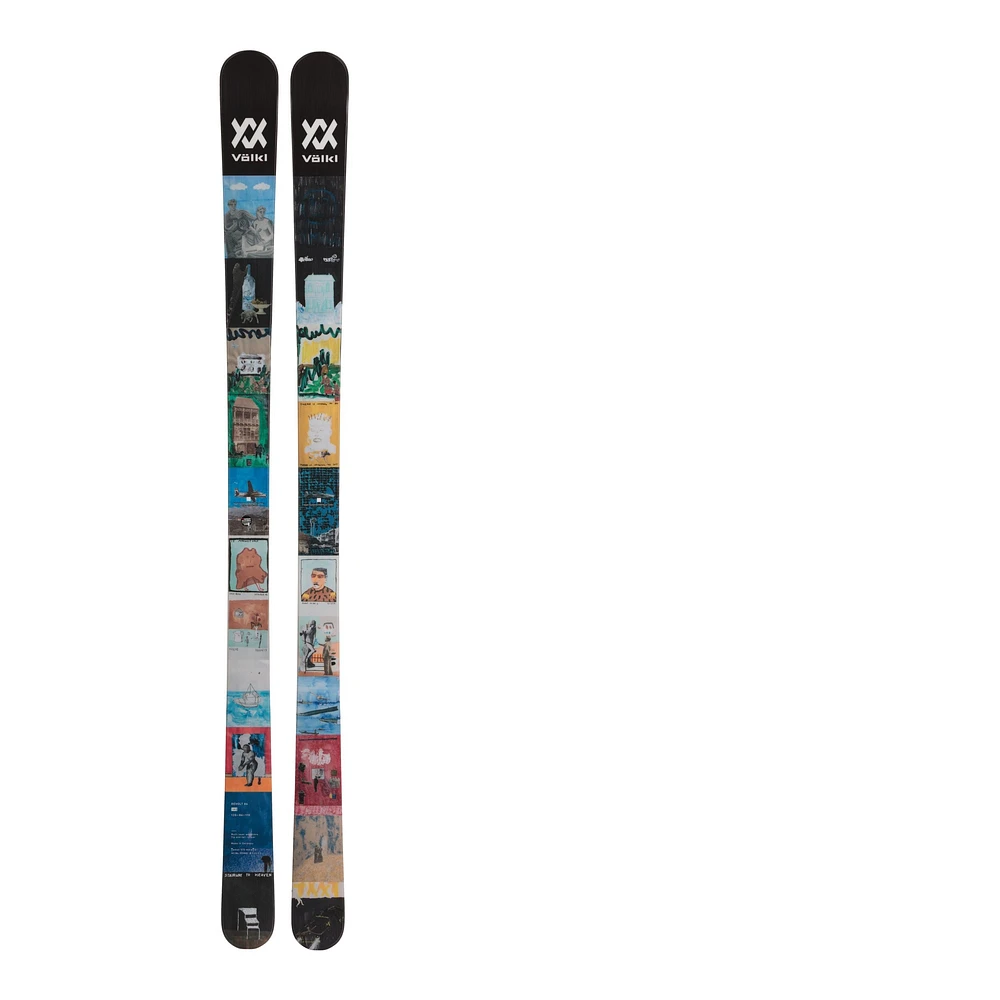 Volkl Men's Revolt 86 Picture Twin Tip Skis 2023