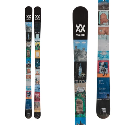 Volkl Men's Revolt 86 Picture Twin Tip Skis 2023