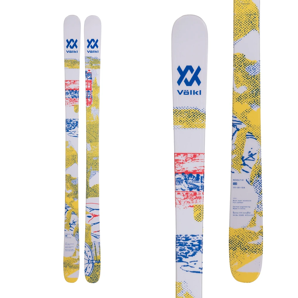 Volkl Men's Revolt Twin Tip Skis 2023