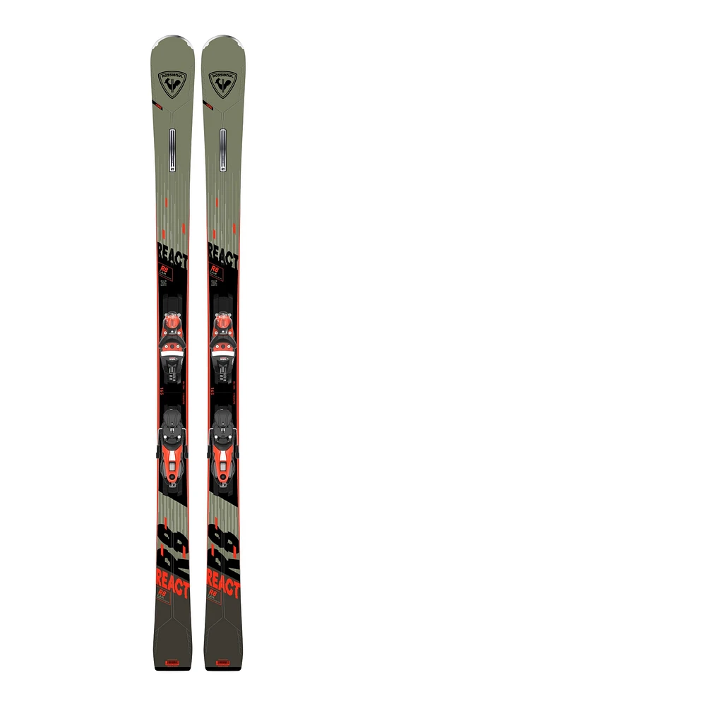 Rossignol React R8 C.A.M Men's Skis 2023 & Konect NX 12 Bindings