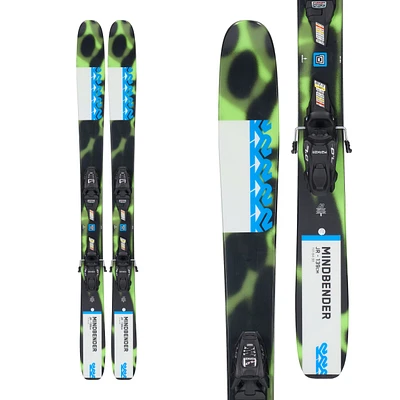 K2 Mindbender Junior Skis 2023 & 7.0 FDT Bindings