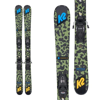 K2 Poacher Junior Skis 2023 with FDT 7.0 Bindings