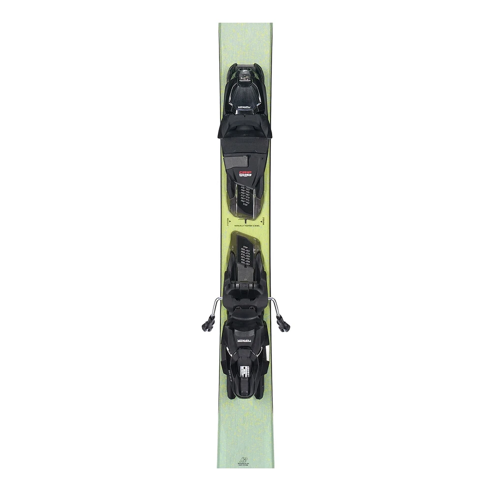 K2 Disruption 76 Alliance Women's Skis 2023 & ERP 10 Quikclik Bindings