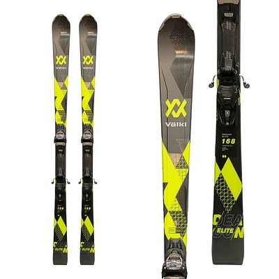 Völkl Men's Deacon Elite Skis 2023 with vMotion 2 Bindings