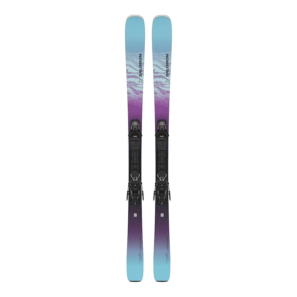 Salomon Women's Stance 80 All Mountain Skis 2024 With M10 GW Bindings