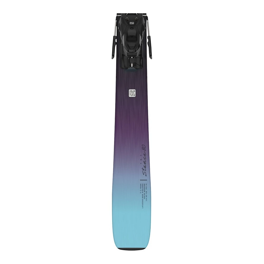 Salomon Women's Stance 80 All Mountain Skis 2024 With M10 GW Bindings