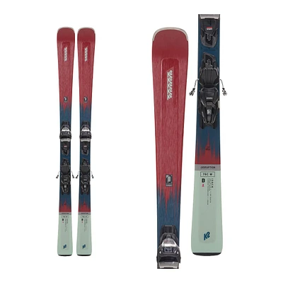 K2 Women's Disruption Piste Skis 2024 With Quikclik Free Bindings