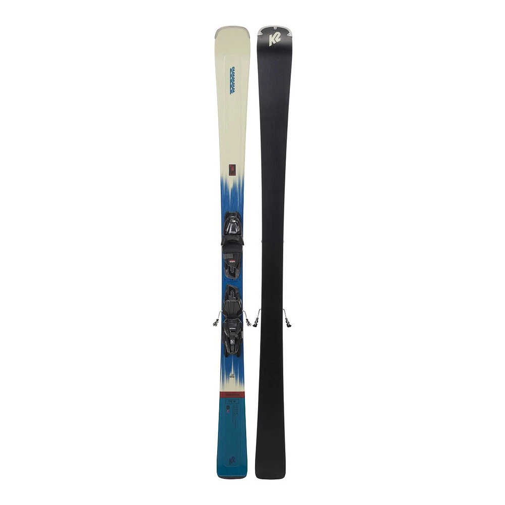 K2 Women's Disruption All Mountain Skis 2024 With Quikclik Free Bindings