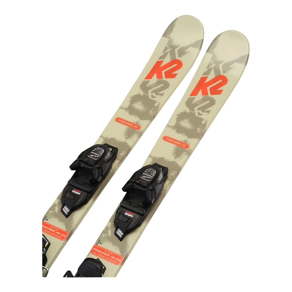 K2 Kids' Kit Poacher JR 7.0 FDT Freestyle Skis 2024