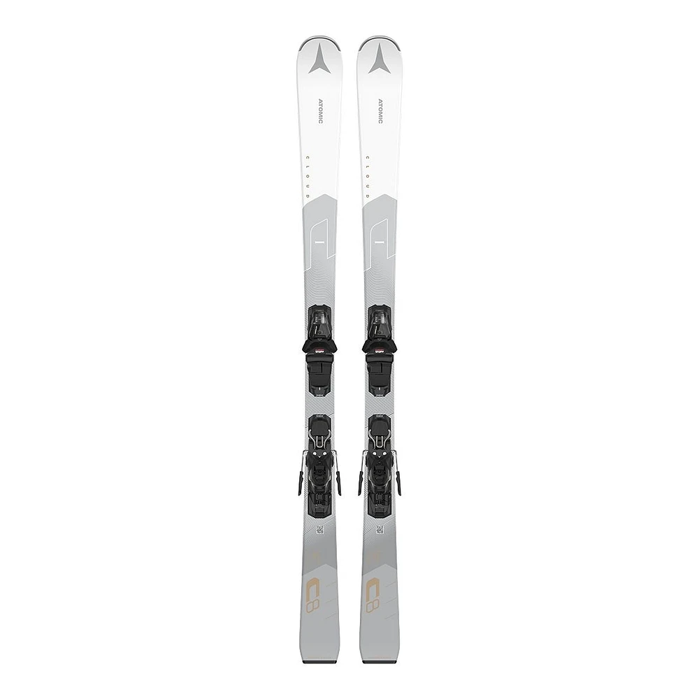 Atomic Women's Cloud C8 Lightweight Skis 2024 With M10 GW Bindings