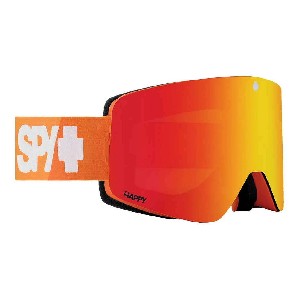 Spy Marauder Beyond Control Ski & Snowboard Goggles 2021/22 Bronze with Red Spectra Mirror Lens + Bonus lens