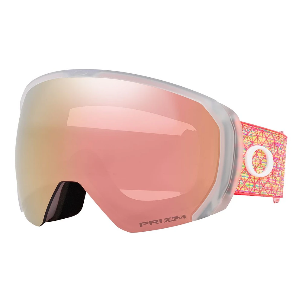 Oakley Flight Path L Ski & Snowboard Goggles 2021/22 With Prizm Rose Gold Iridium Lens