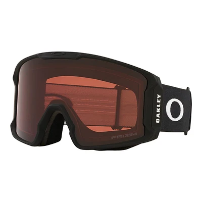 Oakley Line Miner™ L Ski & Snowboard Goggles 2023 Black with Prizm Garnet Lens