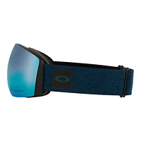 Oakley Flight Deck Ski & Snowboard Goggles 2023 Blue with Poseidon Haze Lens