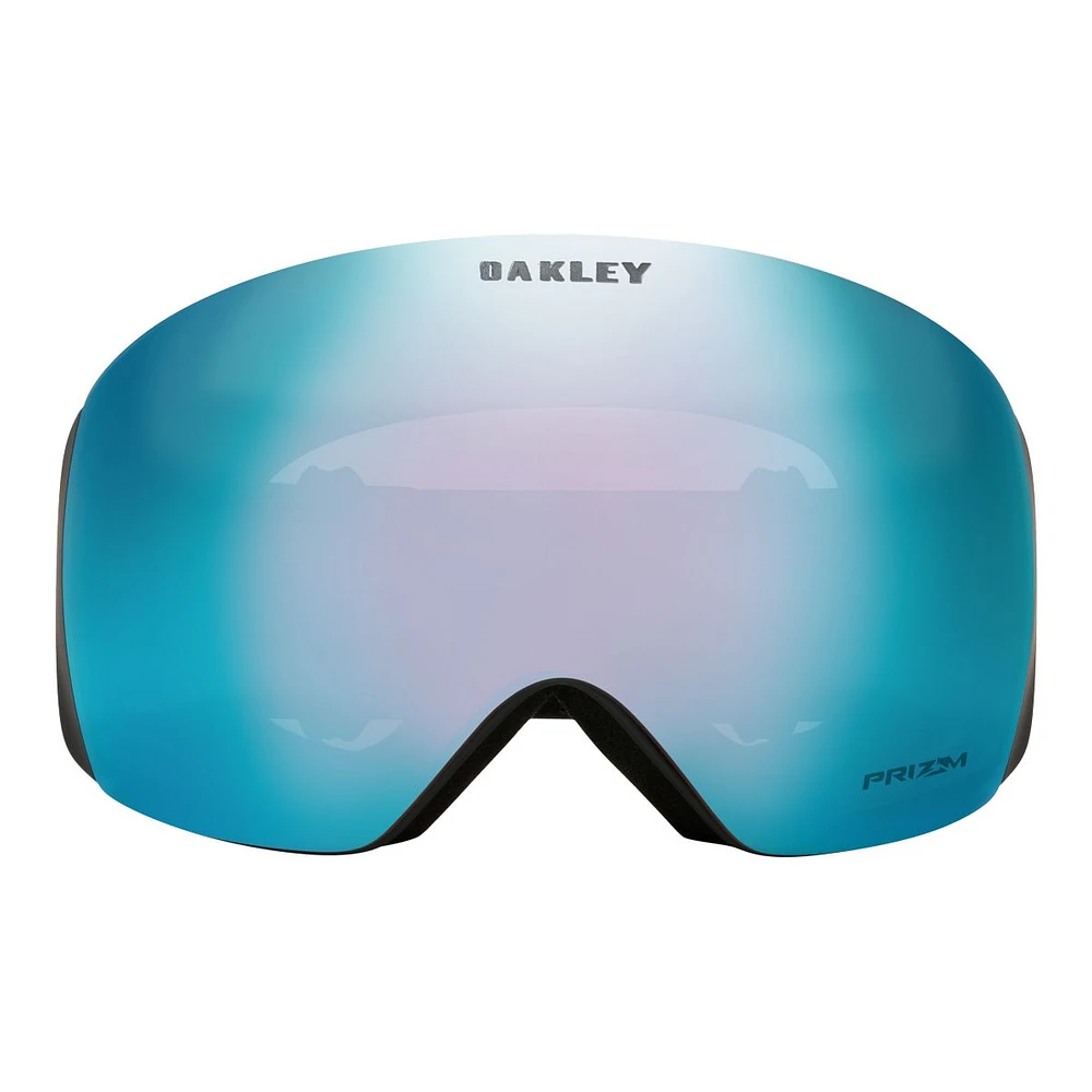 Oakley Flight Deck Ski & Snowboard Goggles 2023 Blue with Poseidon Haze Lens