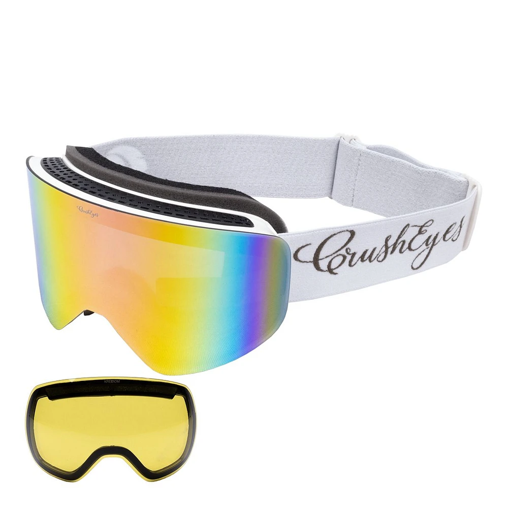 Crusheyes Stylus Women's Ski & Snowboard Goggles 2023