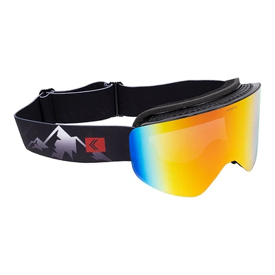 Kreedom Shred Horn Ski & Snowboard Goggles