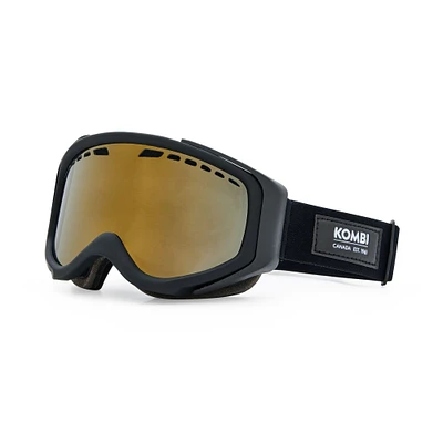 Kombi Fastlane Junior Ski & Snowboard Goggles 2024 Black