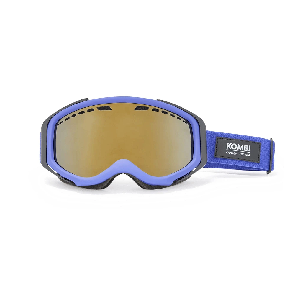 Kombi Fastlane Junior Ski & Snowboard Goggles 2024 Black