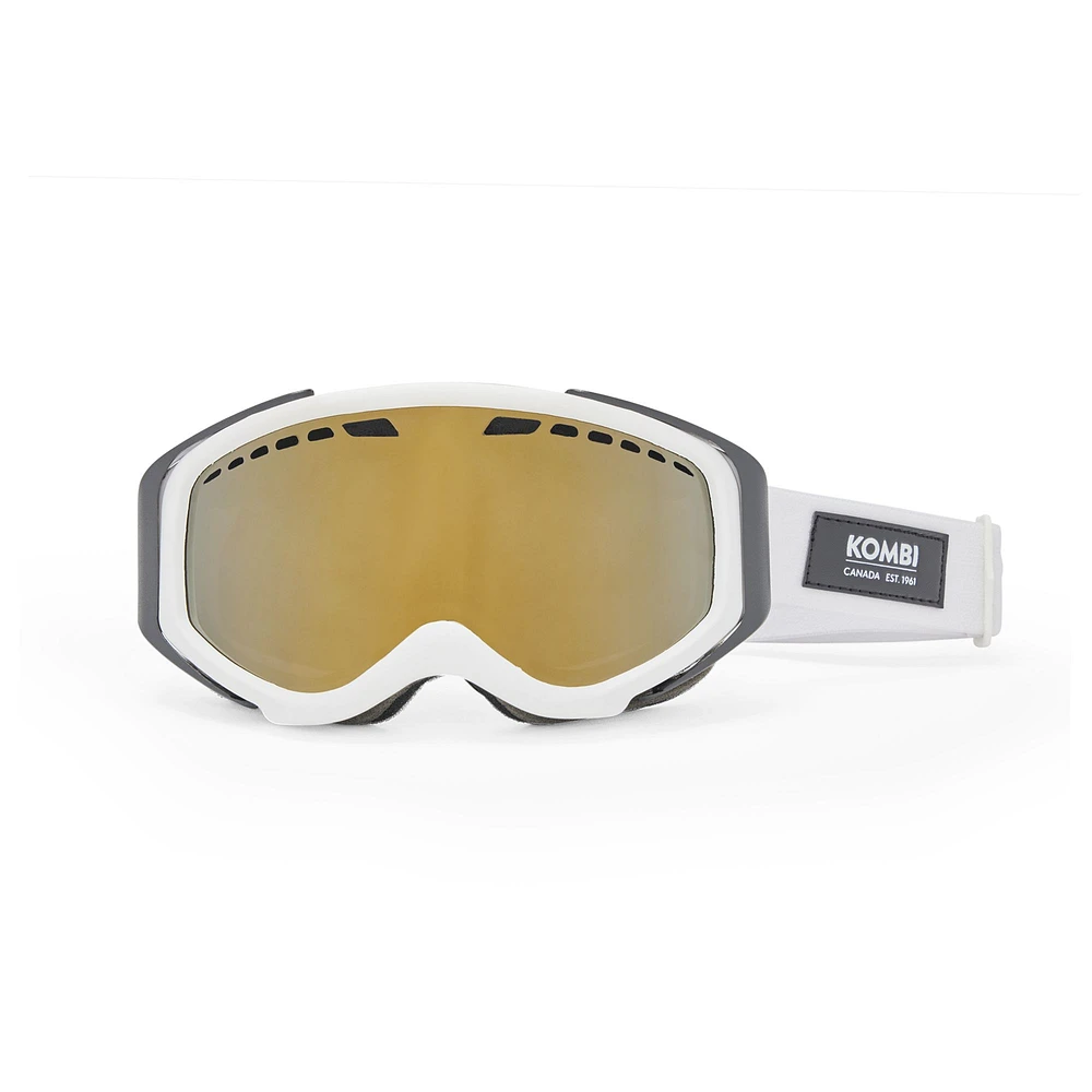 Kombi Fastlane Junior Ski & Snowboard Goggles 2024 Black