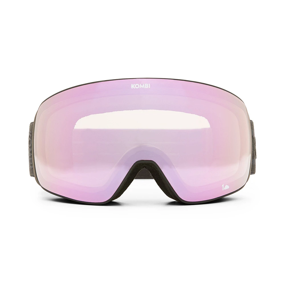 Kombi Pro-Act Magnetic Women's Ski & Snowboard Goggles 2024 - Black Lens