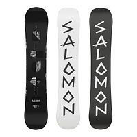 Salomon Men's Craft 2023 Intermediate Snowboard, Freestyle, Twin