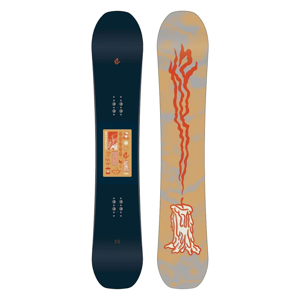 K2 Broadcast Men's Directional Hybrid Snowboard 2024