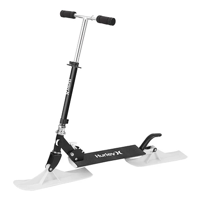 Hurley 2-in-1 Adjustable Snow Or Road Scooter