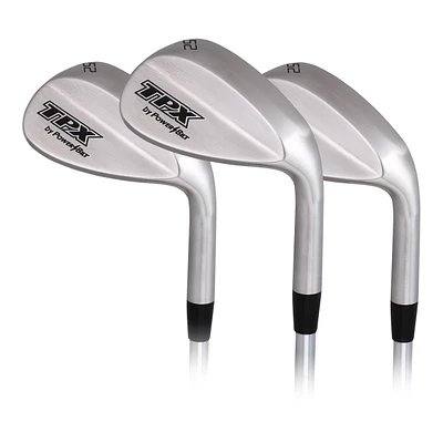 PowerBilt Steel Men's Golf Wedge Set - 3 Piece