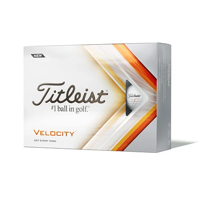 Titleist Velocity Golf Balls - 12pk