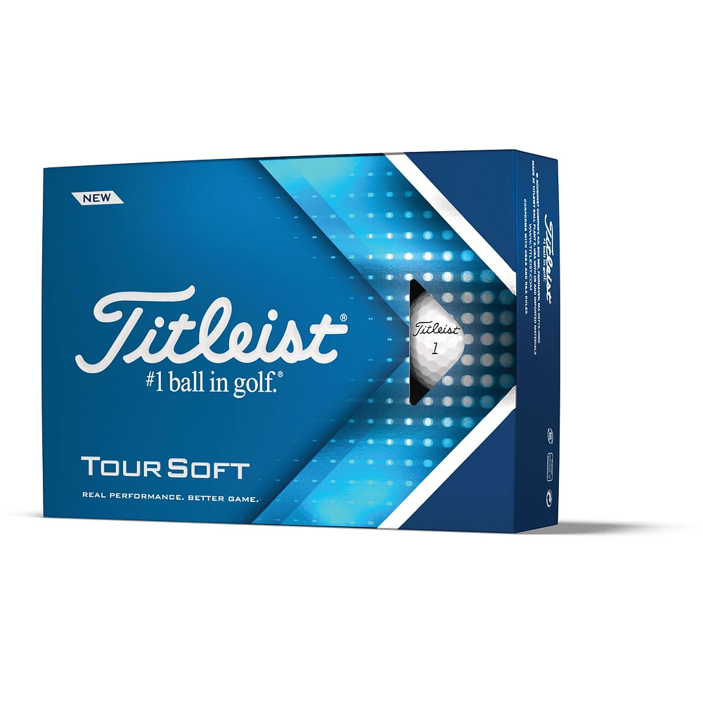 Titleist Tour Soft Prior Gen White Golf Balls - 12 Pack