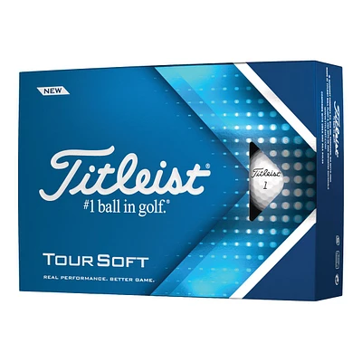 Titleist Tour Soft Prior Gen White Golf Balls - 12 Pack