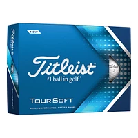 Titleist Tour Soft Prior Gen White Golf Balls - 12 Pack