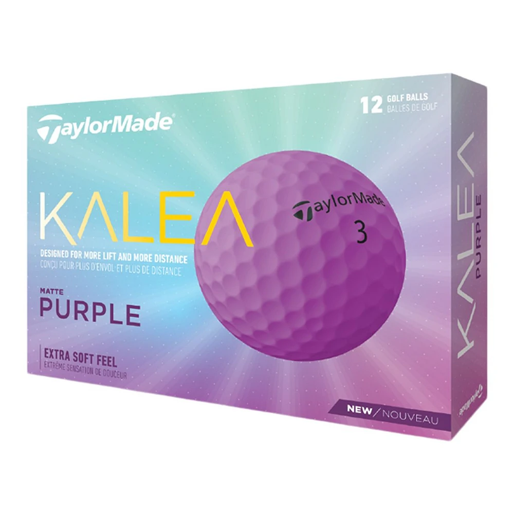 TaylorMade Kalea White Golf Balls - 12pk