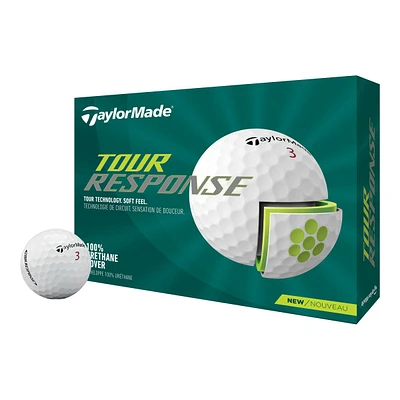 Taylormade Tour Response Golf Balls, 12 Pack