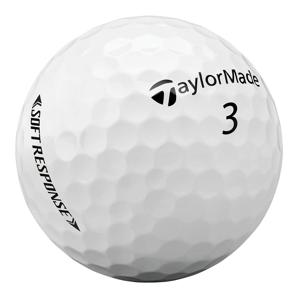 TaylorMade Soft Response Golf Balls - 12pk