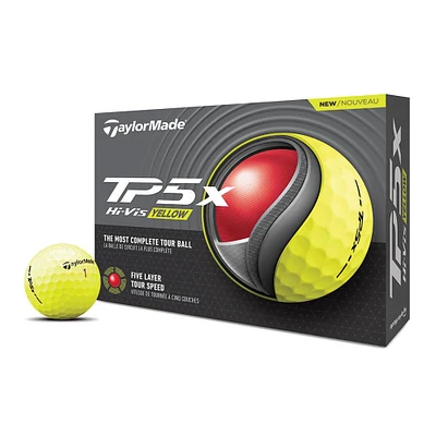 TaylorMade TP5X Senior Golf Balls - 12 Pack