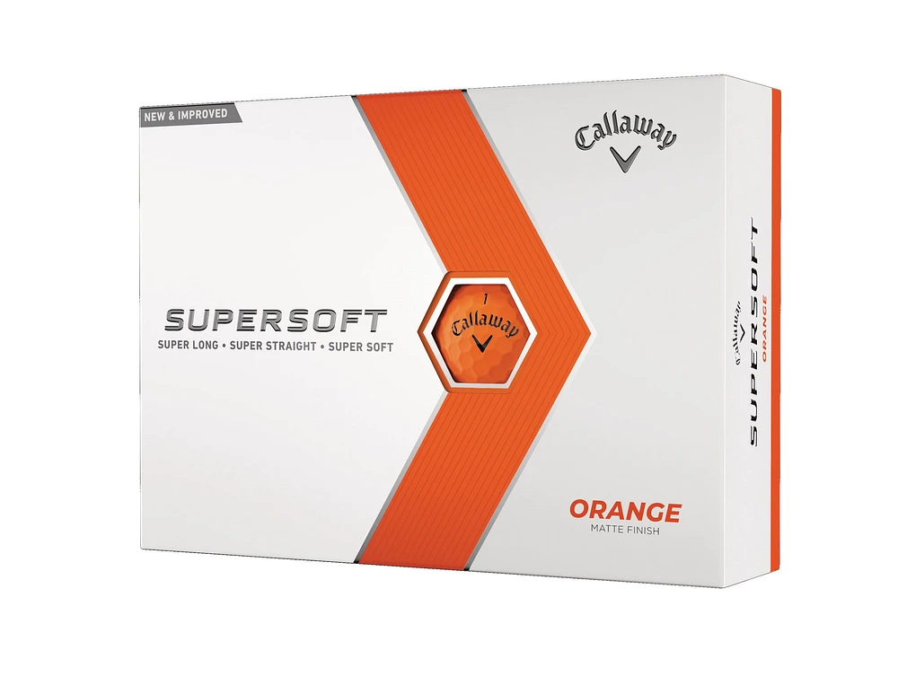 Callaway Men's Supersoft Matte Golf Balls - 12 Pack