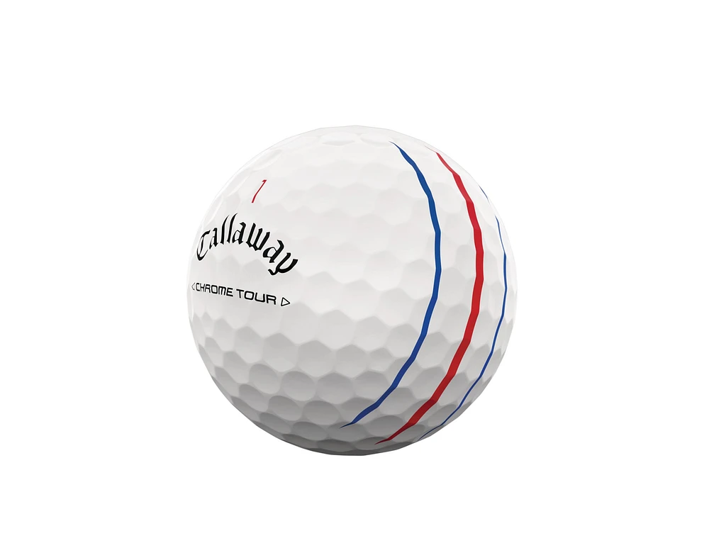 Callaway Men's Chrome Tour Triple Track Golf Balls - 12 Pack