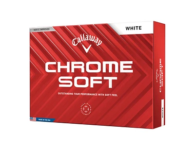 Callaway Men's Chrome Soft Golf Balls - 12 Pack