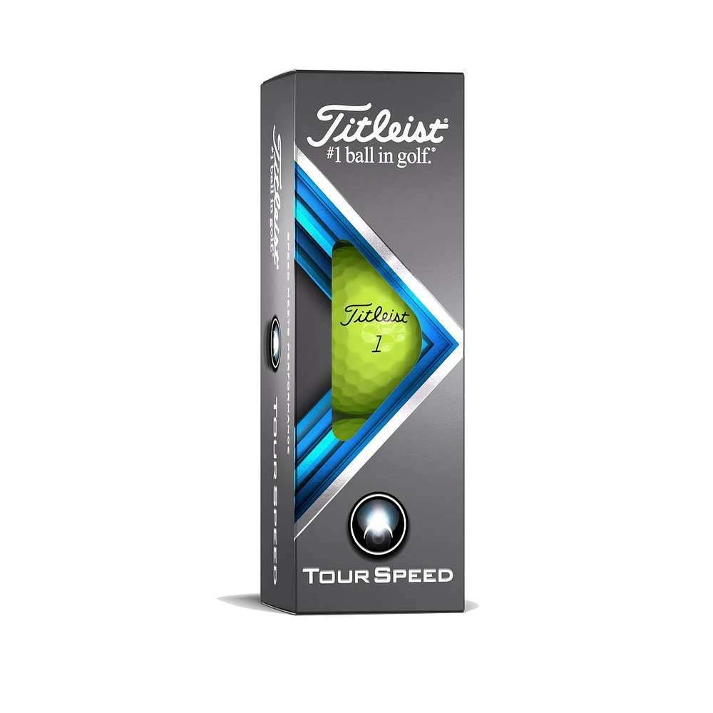 Titleist Tour Speed Prior Gen Golf Balls -Yellow