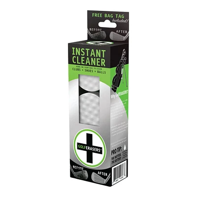 Golf Eraser Instant Cleaner With Bag Tag Tether - 6 Pack