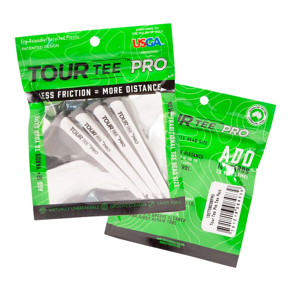 Tourtee Pro Golf Tee - 4 Pack