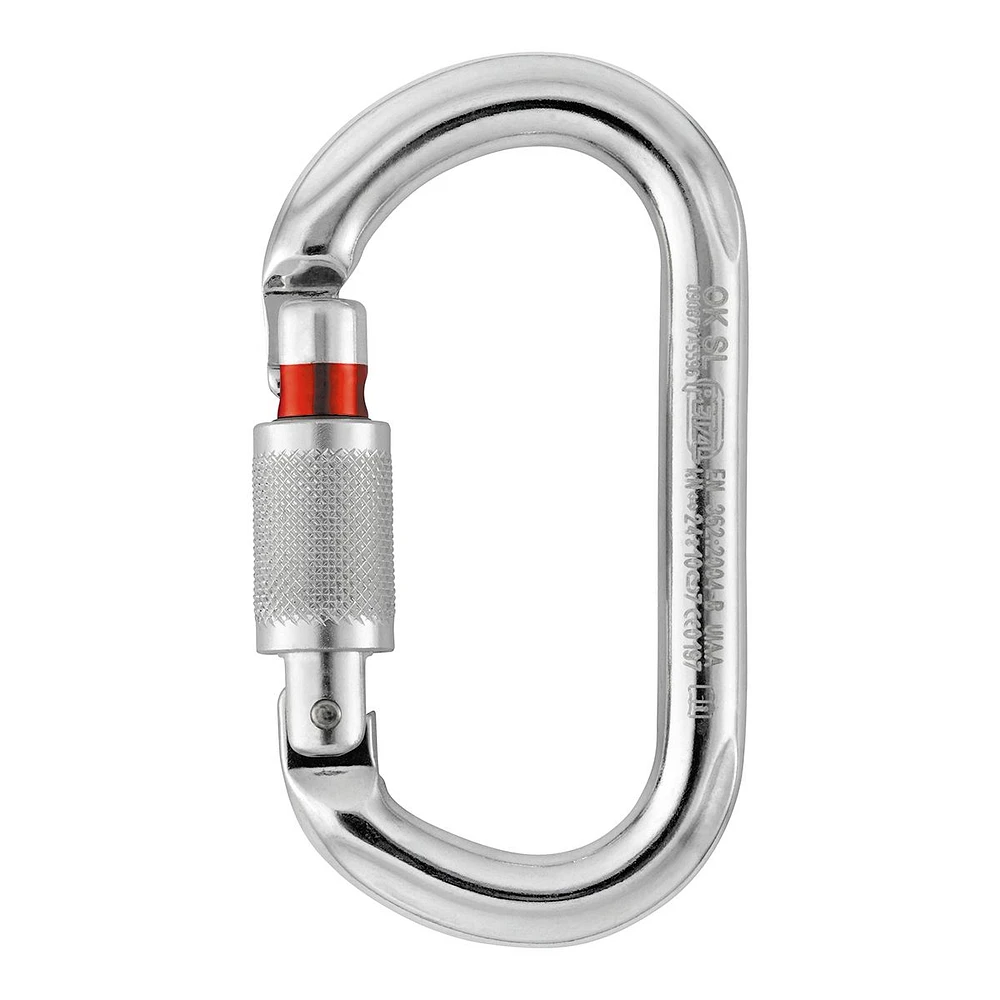 Petzl OK Oval Screwgate Carabiner