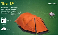 Marmot Thor 2 Person Winter Tent