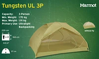 Marmot Tungsten Ultralight 3-Person Tent