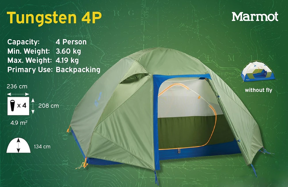 Marmot Tungsten 4-Person Tent