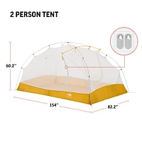 The North Face Trail Lite Ventilated Spacious Person Tent