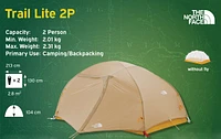 The North Face Trail Lite Ventilated Spacious Person Tent