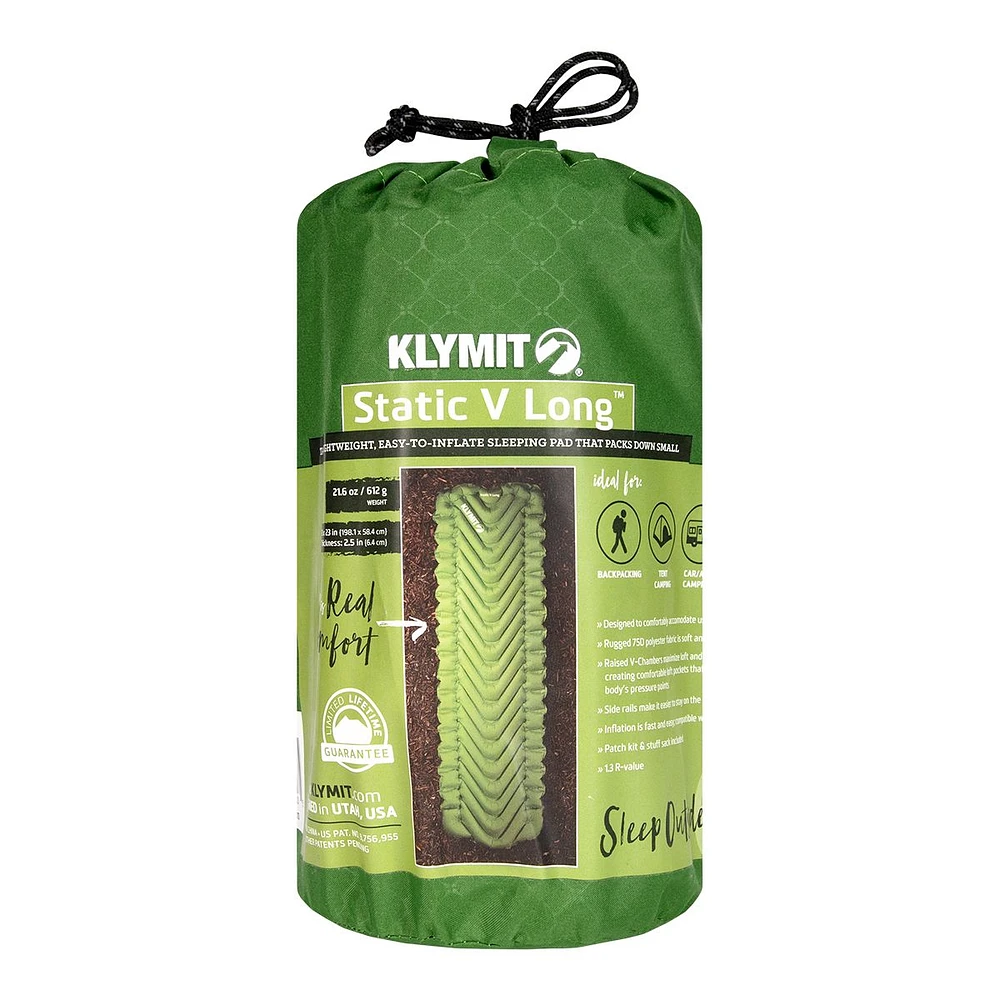 Klymit Static V Long Sleeping Pad